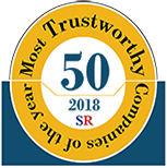 Most Trustworthy Companies Of The Year 50, 2018