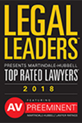 Legal Leaders Top Rated Lawyers By Martaindale-Hubbell 2018