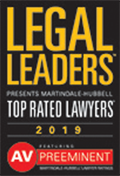 Legal Leaders Top Rated Lawyers By Martaindale-Hubbell 2019